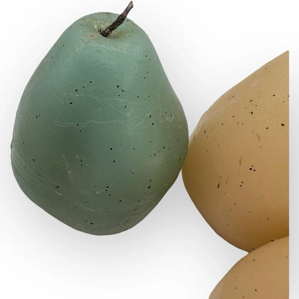 Pear Shaped Candles Speckled 3